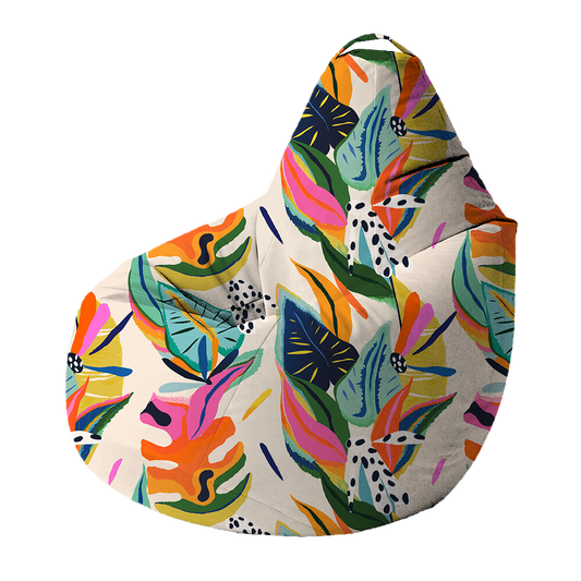 Bean Bag | Collection Floral | Éclat Exotique