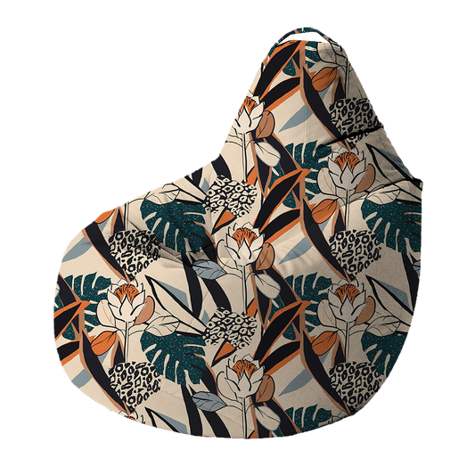 Bean Bag | Collection Floral | Éclat Tropical