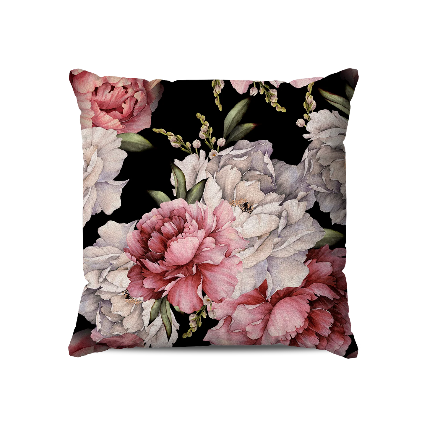 Coussin|  Collection Floral | Opulence des Pivoines