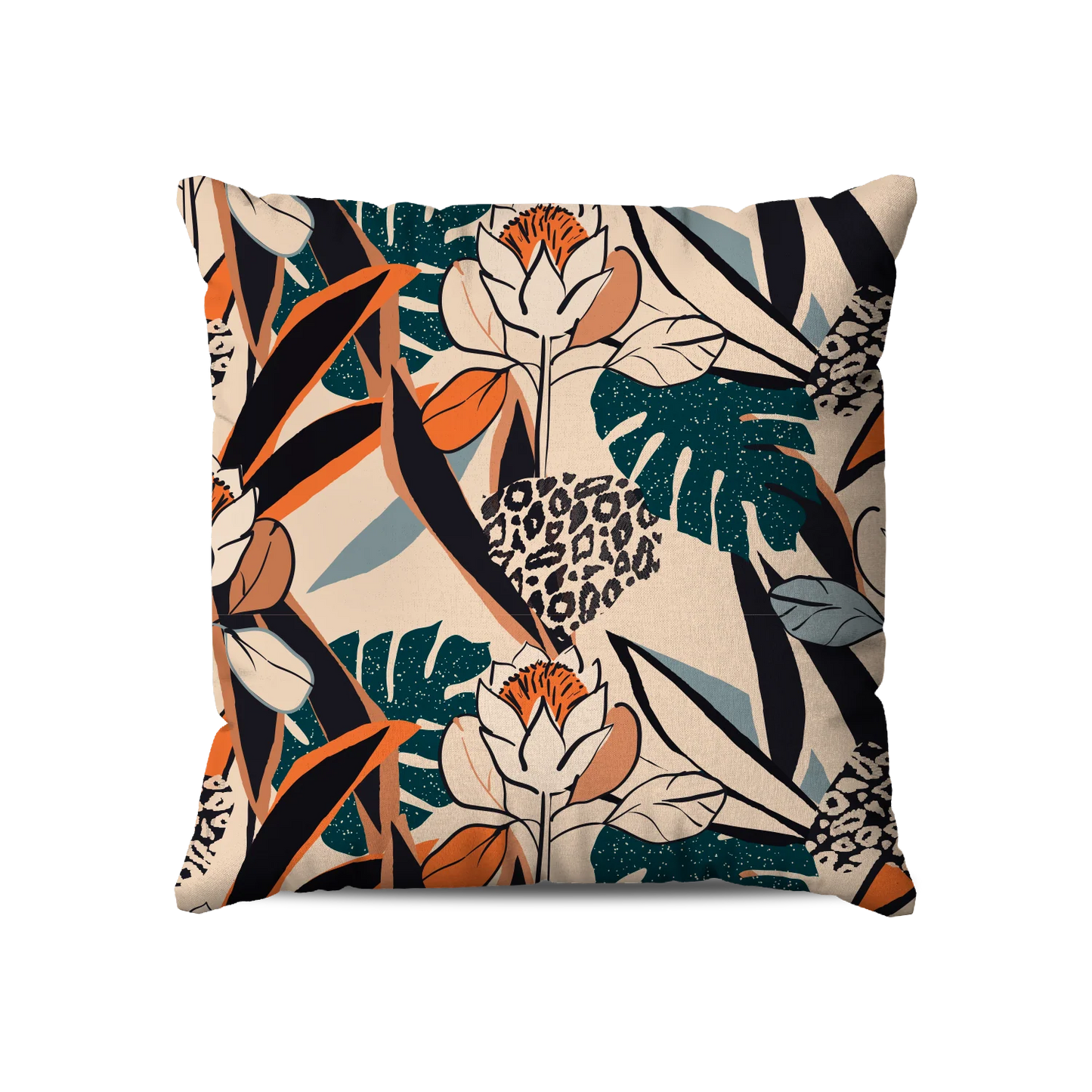 Coussin|  Collection Floral | Éclat Tropical