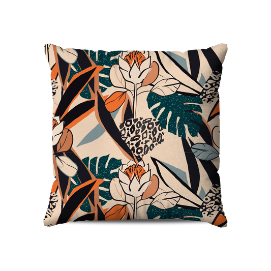 Coussin|  Collection Floral | Éclat Tropical
