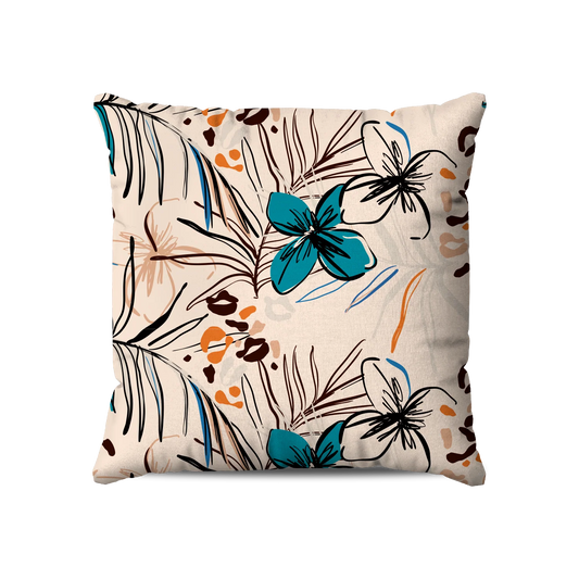 Coussin|  Collection Floral | Hibiscus Élégant