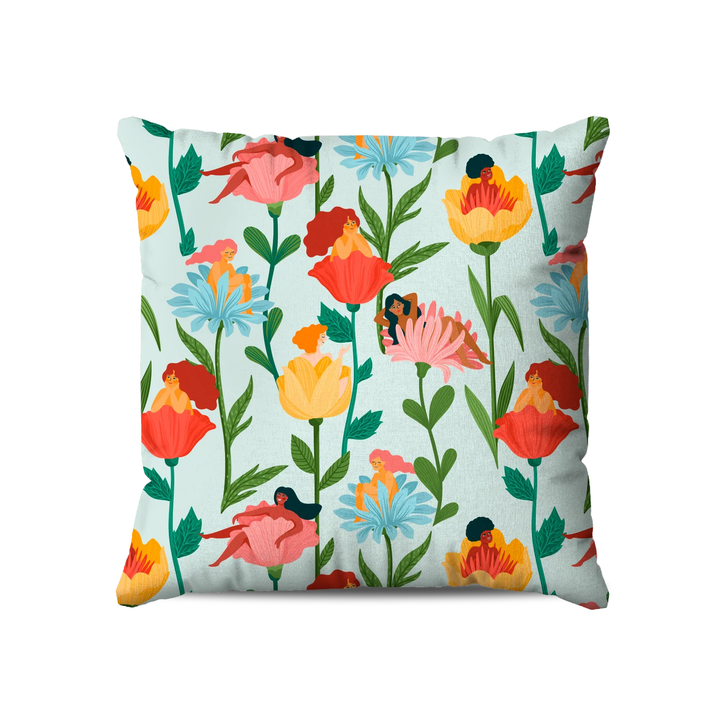 Coussin|  Collection Floral | Femmes en Fleurs