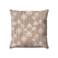 Coussin | Collection Muted Tones | Palmiers Blancs – Terracotta