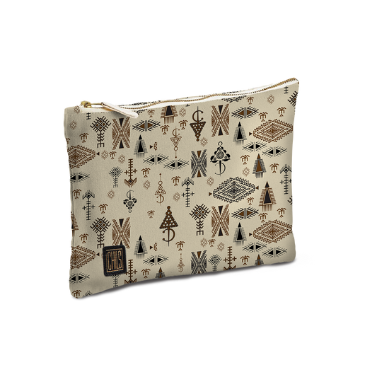 Pochette & Mini-Pochette | Collection Berbère | Fibules et Tatouages