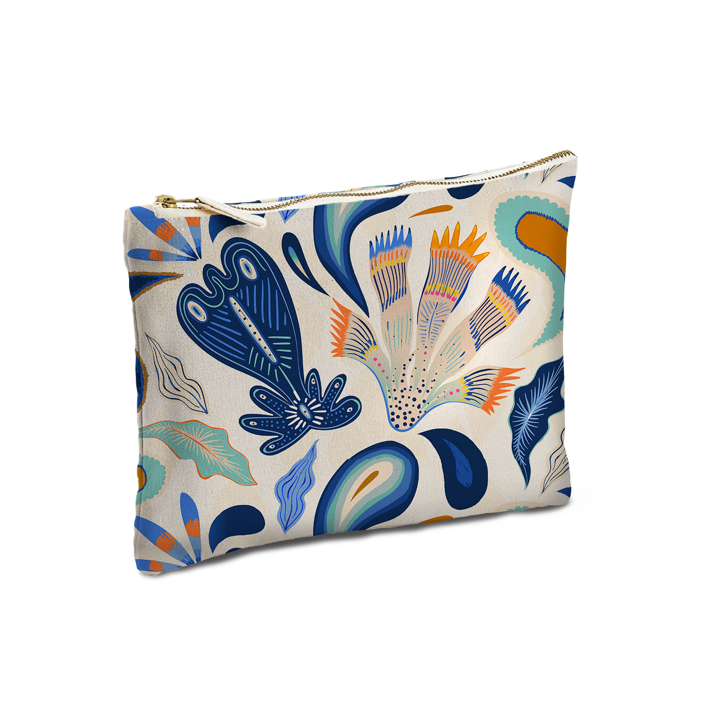 Pochette & Mini-Pochette | Collection Floral | Motifs Floraux Stylisés
