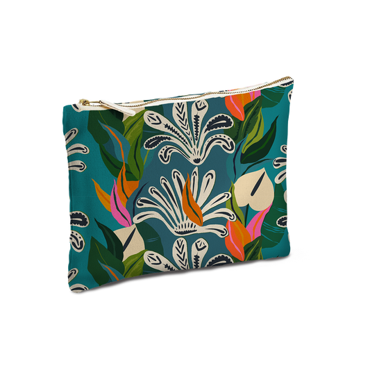 Pochette & Mini-Pochette | Collection Floral | Jardin Tropical Stylisé