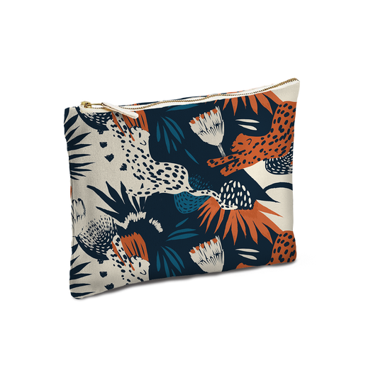 Pochette & Mini-Pochette | Collection Floral | Félins Tropicaux