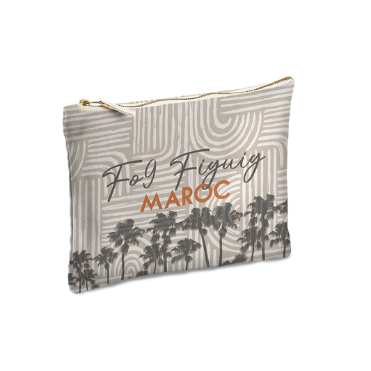 Pochette & Mini-Pochette | Collection Muted Tones | Courbes Subtiles – Fo9 Figuig