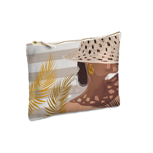 Pochette & Mini-Pochette | Collection Muted Tones | Élégance Portrait & Palmes
