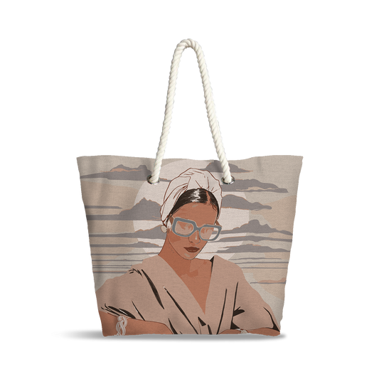 Sac Cabas | Collection Muted Tones | Élégance Rétro