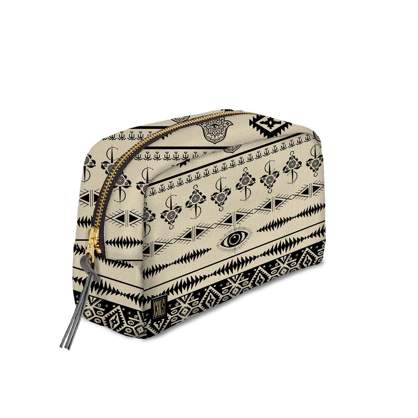 Trousse Classique | Collection Berbère | Mosaïques & Symboles Noirs
