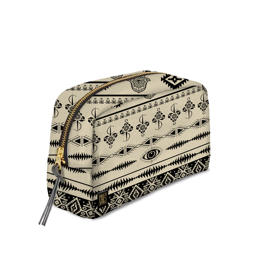 Trousse Classique | Collection Berbère | Mosaïques & Symboles Noirs
