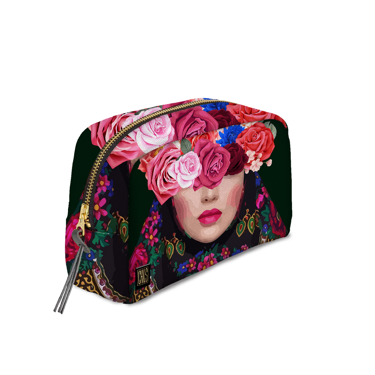 Trousse Classique | Collection Floral | Dame aux Roses