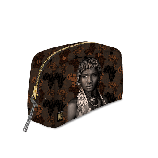 Trousse Classique | Collection African Ethnic | La Reine Peule – Profil