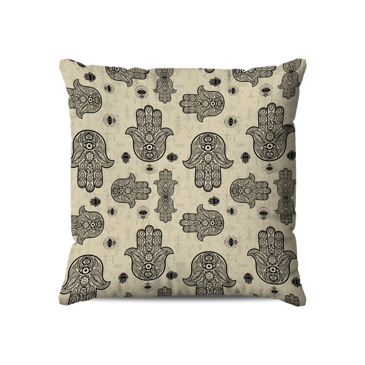 Coussin | Collection Berbère | Khmissa – Ombre Sacrée