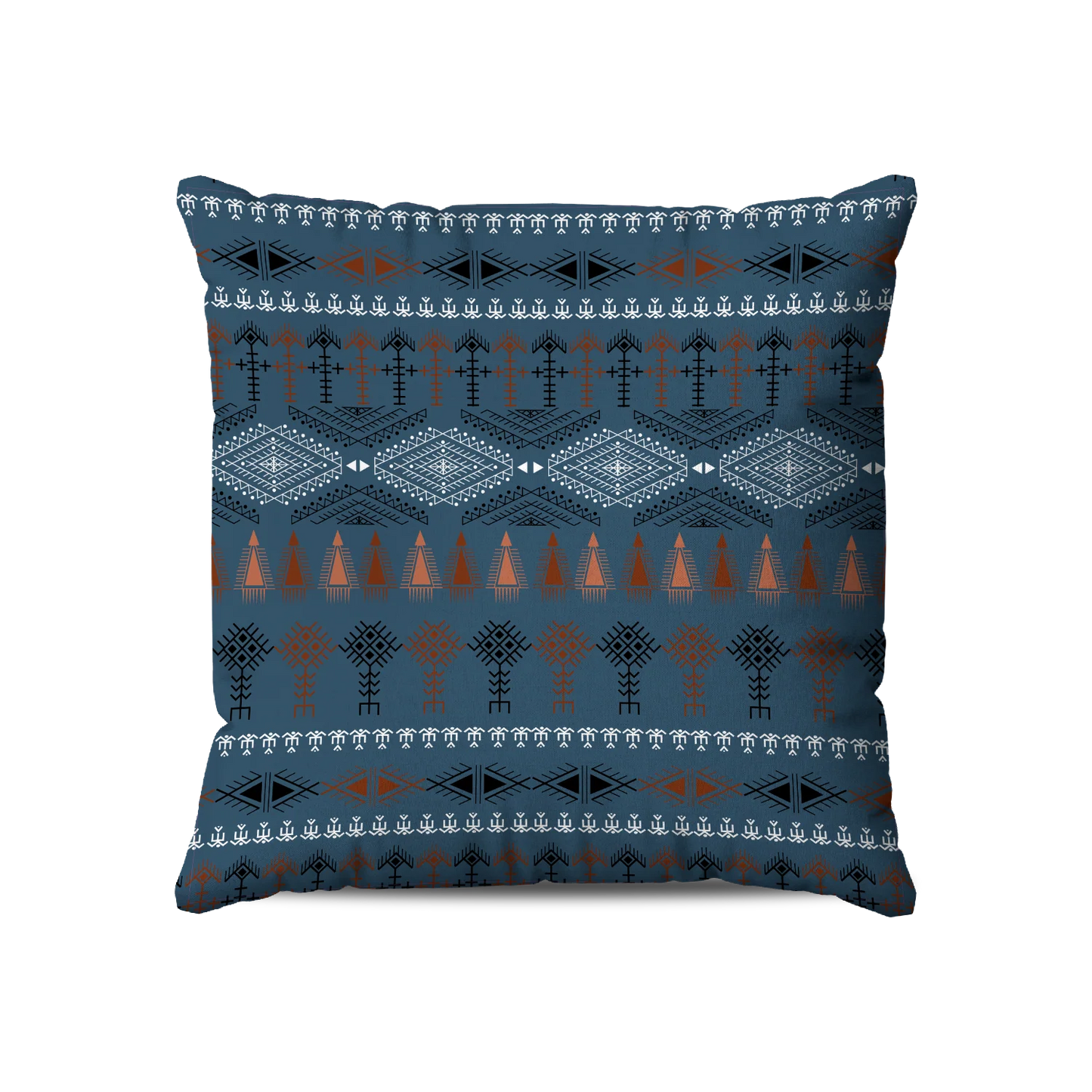 Coussin | Collection Berbère | Amulette Berbère - Bleu & Harmonie