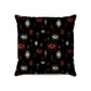 Coussin | Collection Berbère | Ayn El Qamar – Noir & Rouge