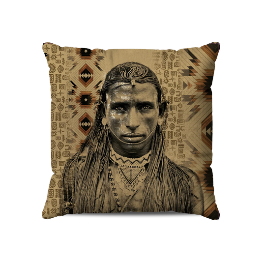 Coussin| Collection African Ethnic |  Guerrier des Savanes