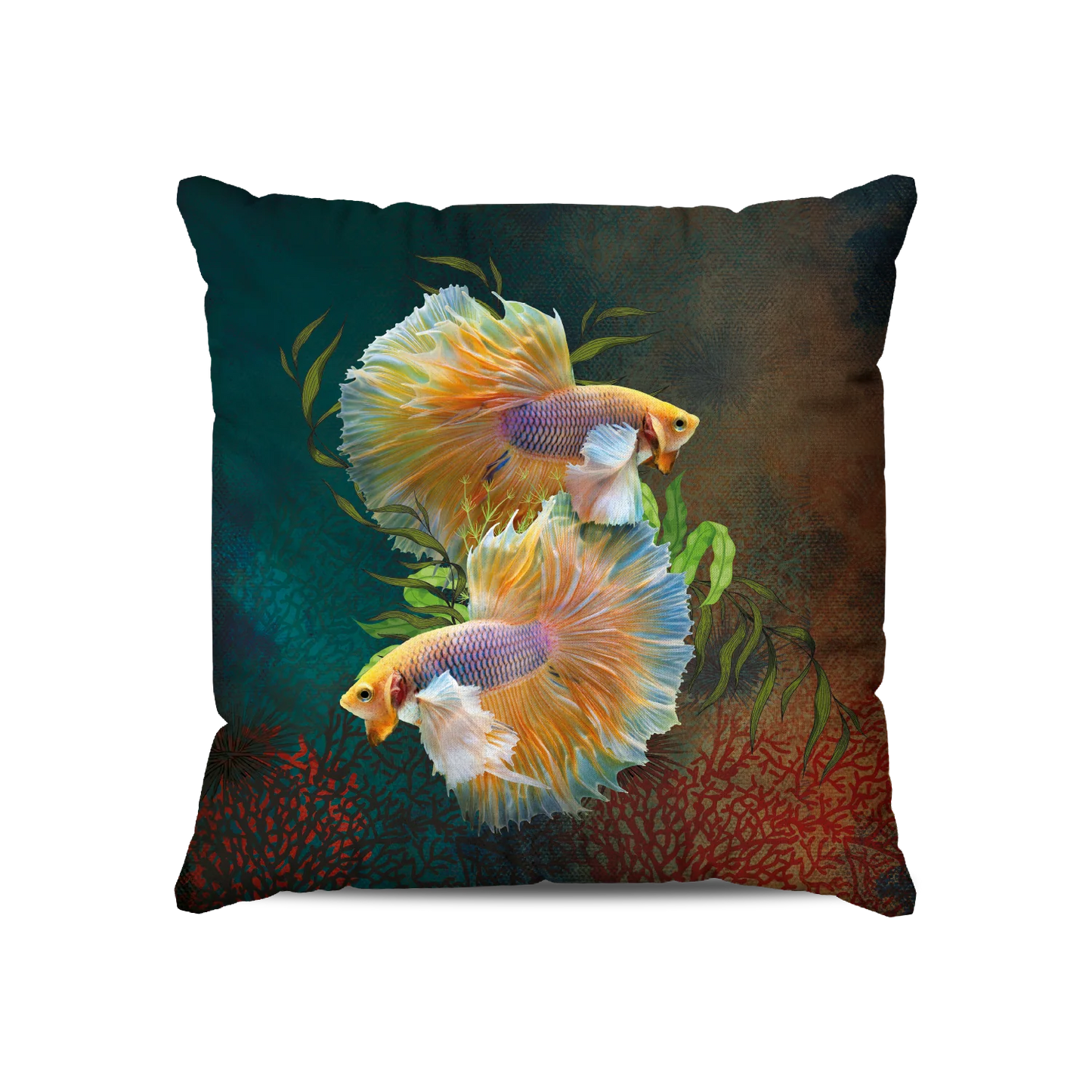 Coussin | Collection Aquarium | Danse des Betta