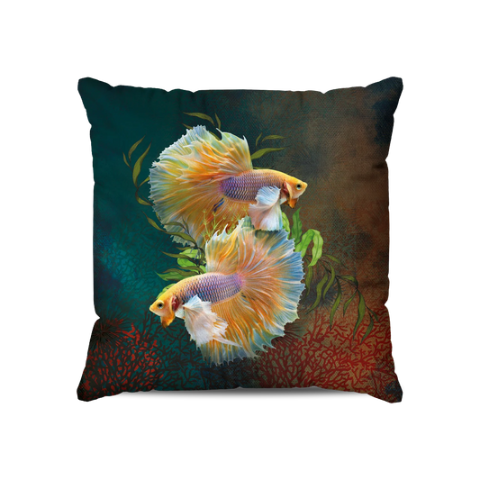 Coussin | Collection Aquarium | Danse des Betta