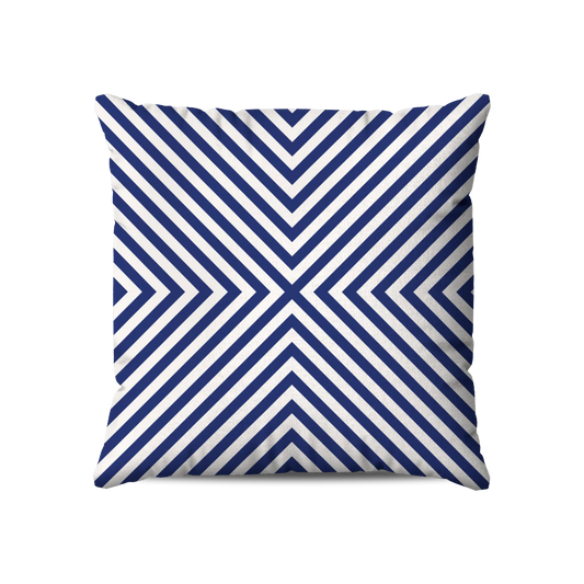 Coussin | Collection Summer Contrast | Chevron Marine