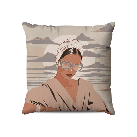 Coussin|  | Collection Muted Tones | Élégance Rétro