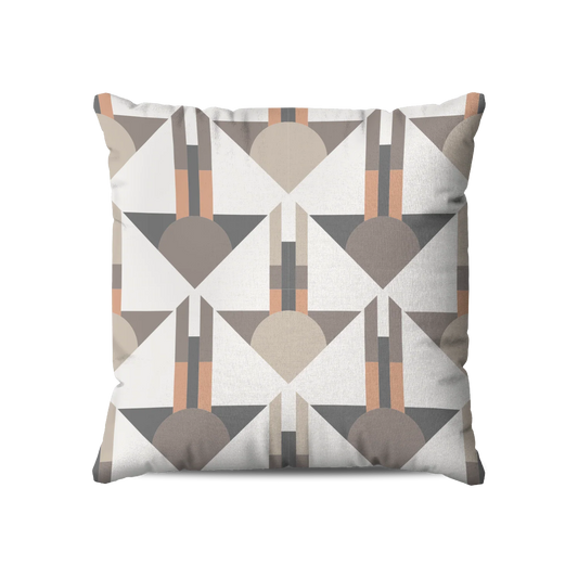 Coussin|  | Collection Muted Tones | Géométrie Art Déco