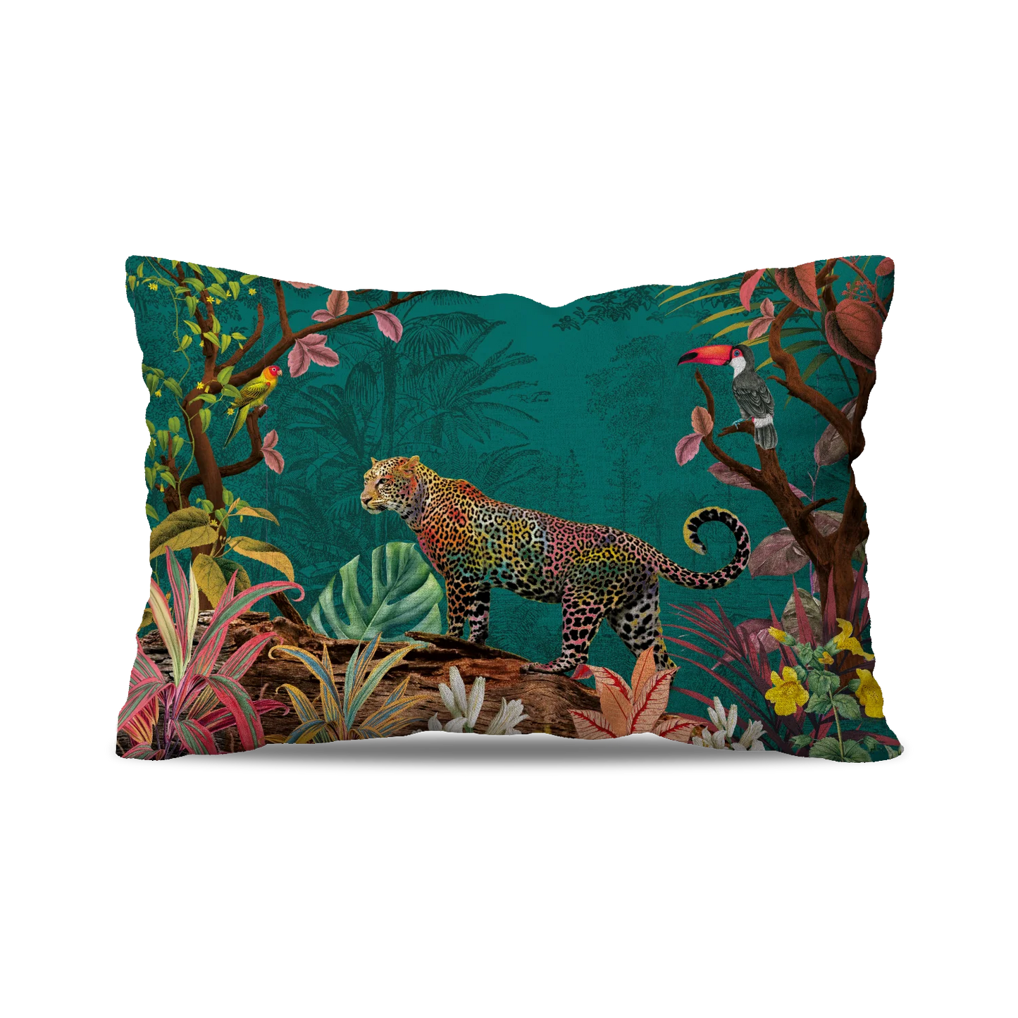 Coussin | Collection Summer Contrast | Jungle Vibrante
