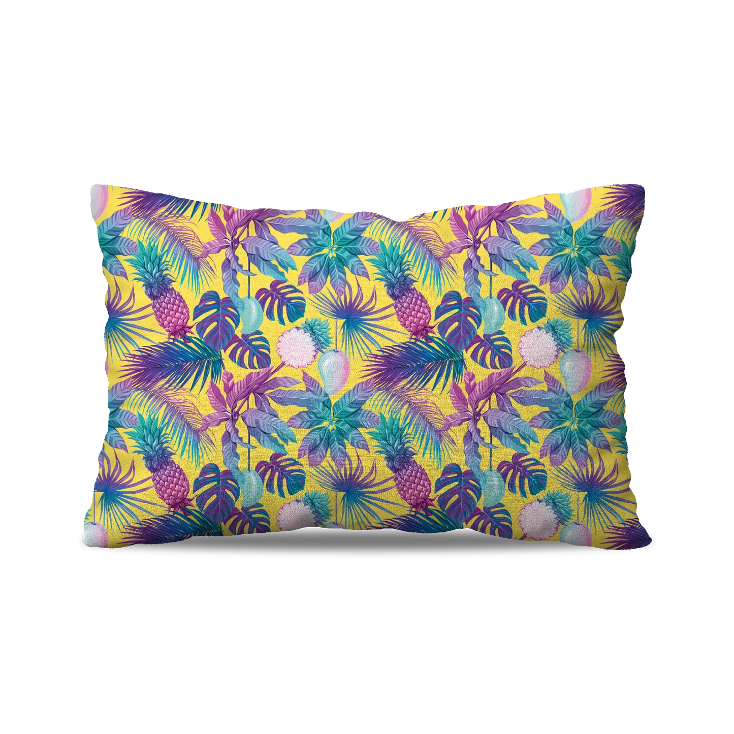 Coussin | Collection Summer Contrast | Ananas & Végétaux
