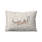 Coussin | Collection Muted Tones | Lignes Abstraites – Almaghrib Agadir