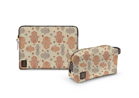 Duo Pattern | Collection Lignes & Légendes | Signature (Velours)