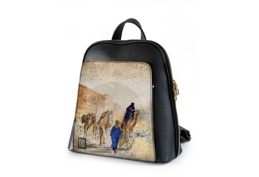 Sac à dos Riad | Collection Exclusive | Moroccan Legacy - Touaregs à Taourirt
