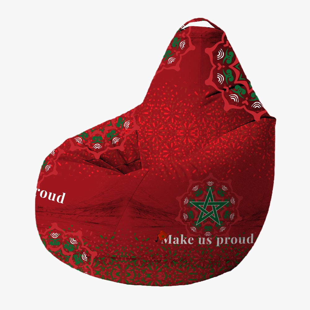 Bean Bag | Collection Maroc Football | Moroccan Legacy – Make Us Proud