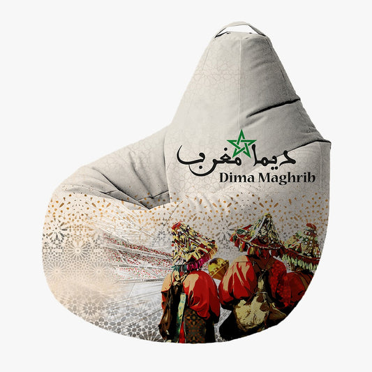 Bean Bag | Collection Maroc Football | Moroccan Legacy – Dima Maghrib