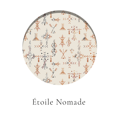 Duo Pattern | Collection Lignes & Légendes | Épuré (Velours)