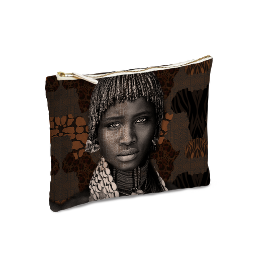 Pochette & Mini-Pochette | Collection African Ethnic | La Reine Peule – Profil