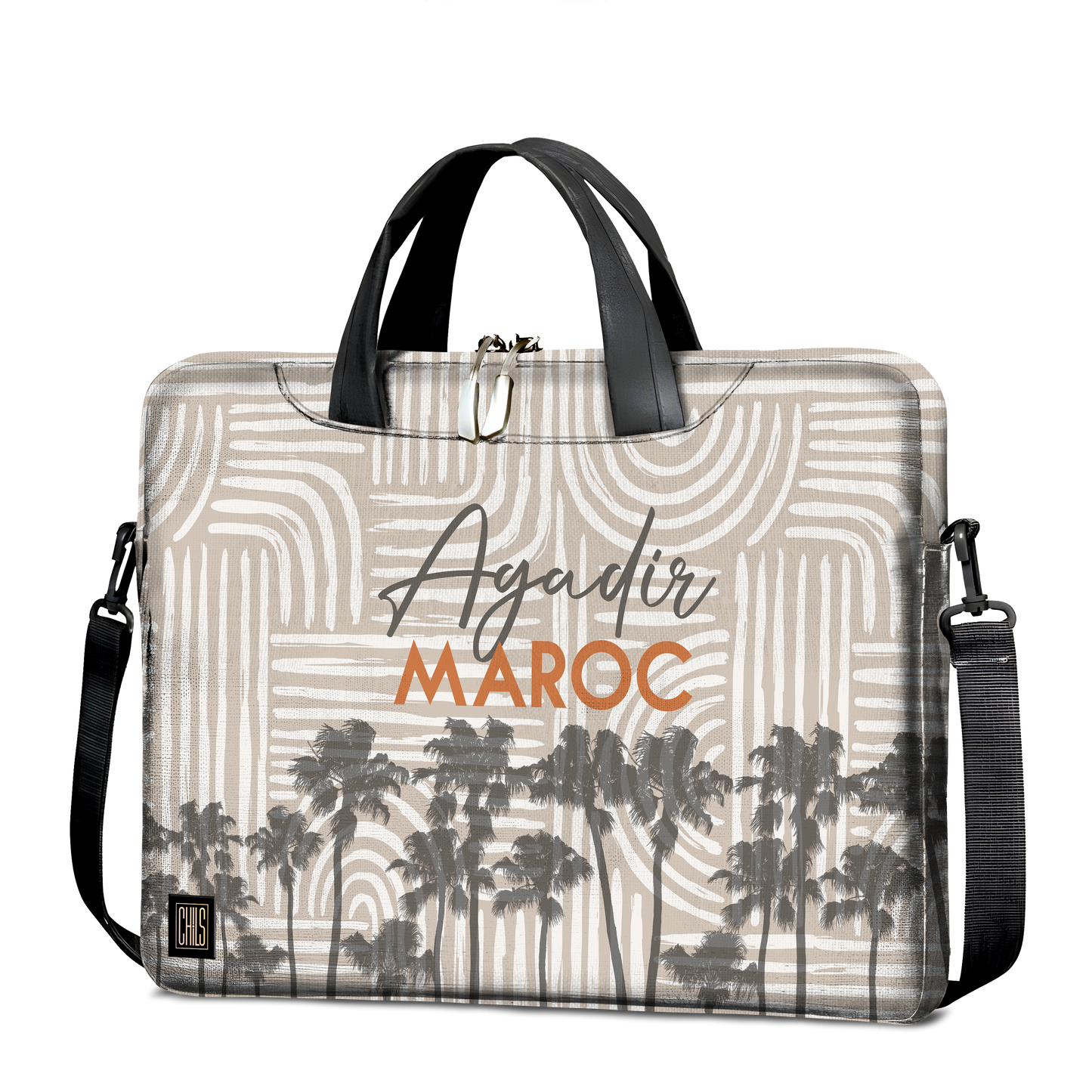 Sac à Bandoulière | Collection Muted Tones | Courbes Subtiles – Agadir