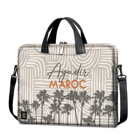 Sac à Bandoulière | Collection Muted Tones | Courbes Subtiles – Agadir