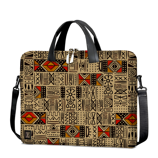 Sac à Bandoulière | Collection African Ethnic | Mélange Tribal – Beige