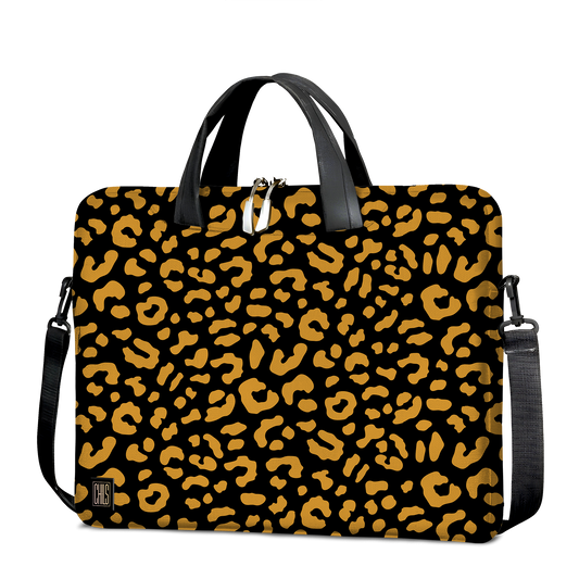 Sac à Bandoulière | Collection Jungle Savane | Léopard Inversé