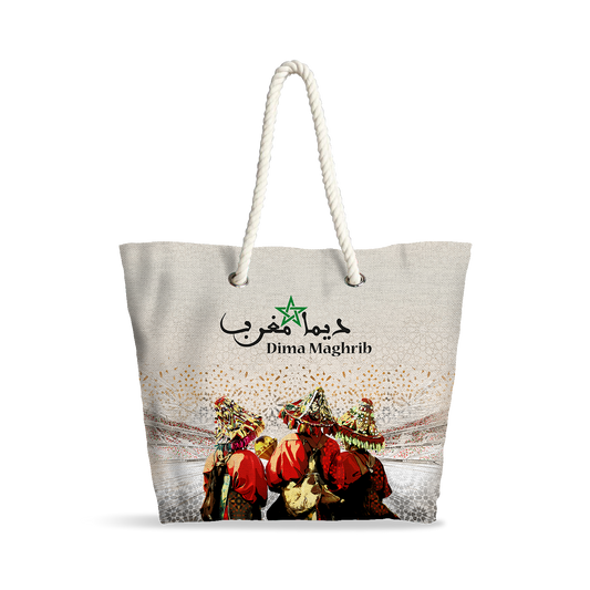 Sac Cabas | Collection Maroc Football | Moroccan Legacy – Dima Maghrib