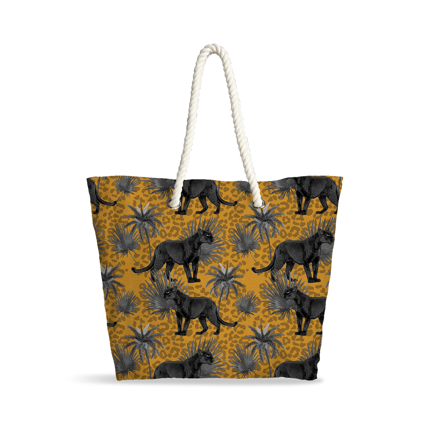 Sac Cabas | Collection Jungle Savane | Panthères Sauvages