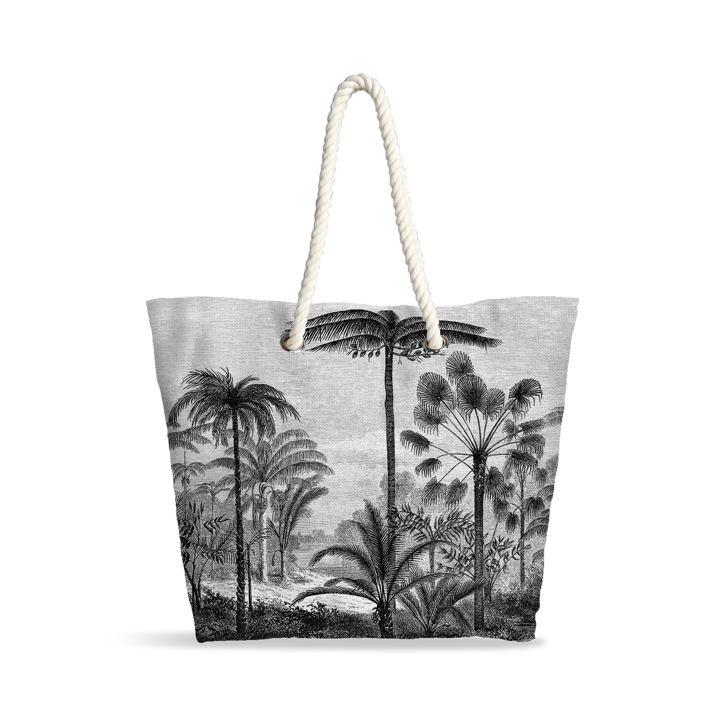 Sac Cabas | Collection Tropical Ethnic | Silhouettes Tropicales