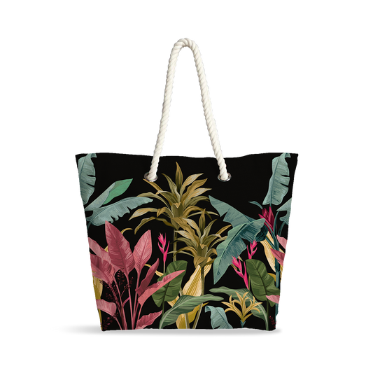 Sac Cabas | Collection Floral | Feuillage Déstructuré