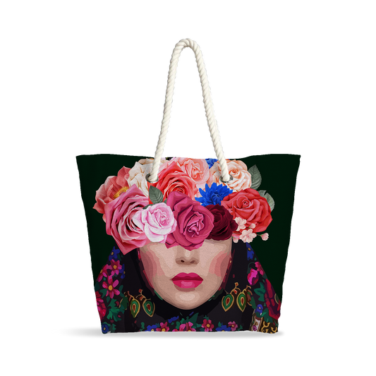 Sac Cabas | Collection Floral | Dames aux Roses