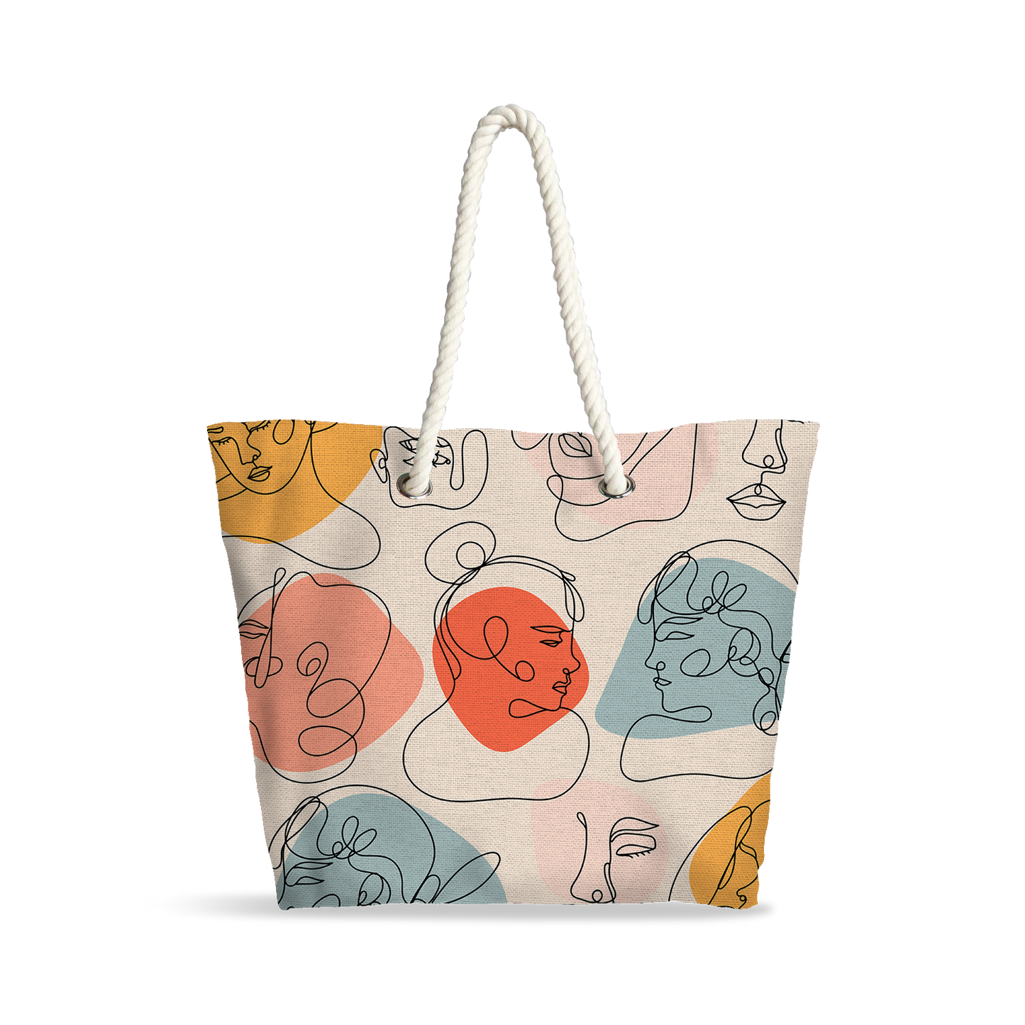 Sac Cabas | Collection One Line | Line Art Party