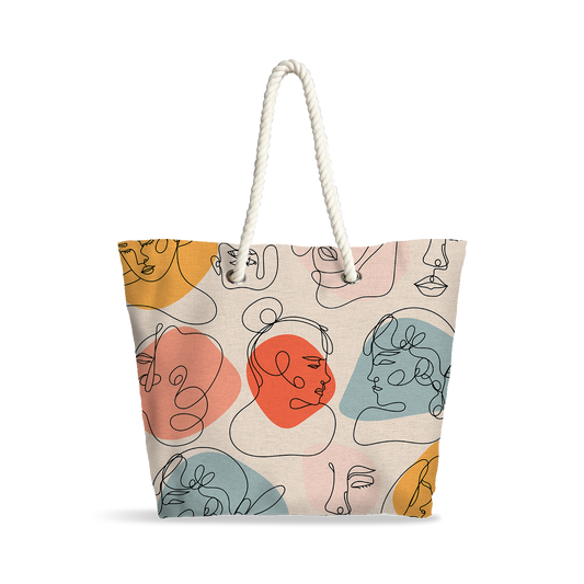 Sac Cabas | Collection One Line | Line Art Party