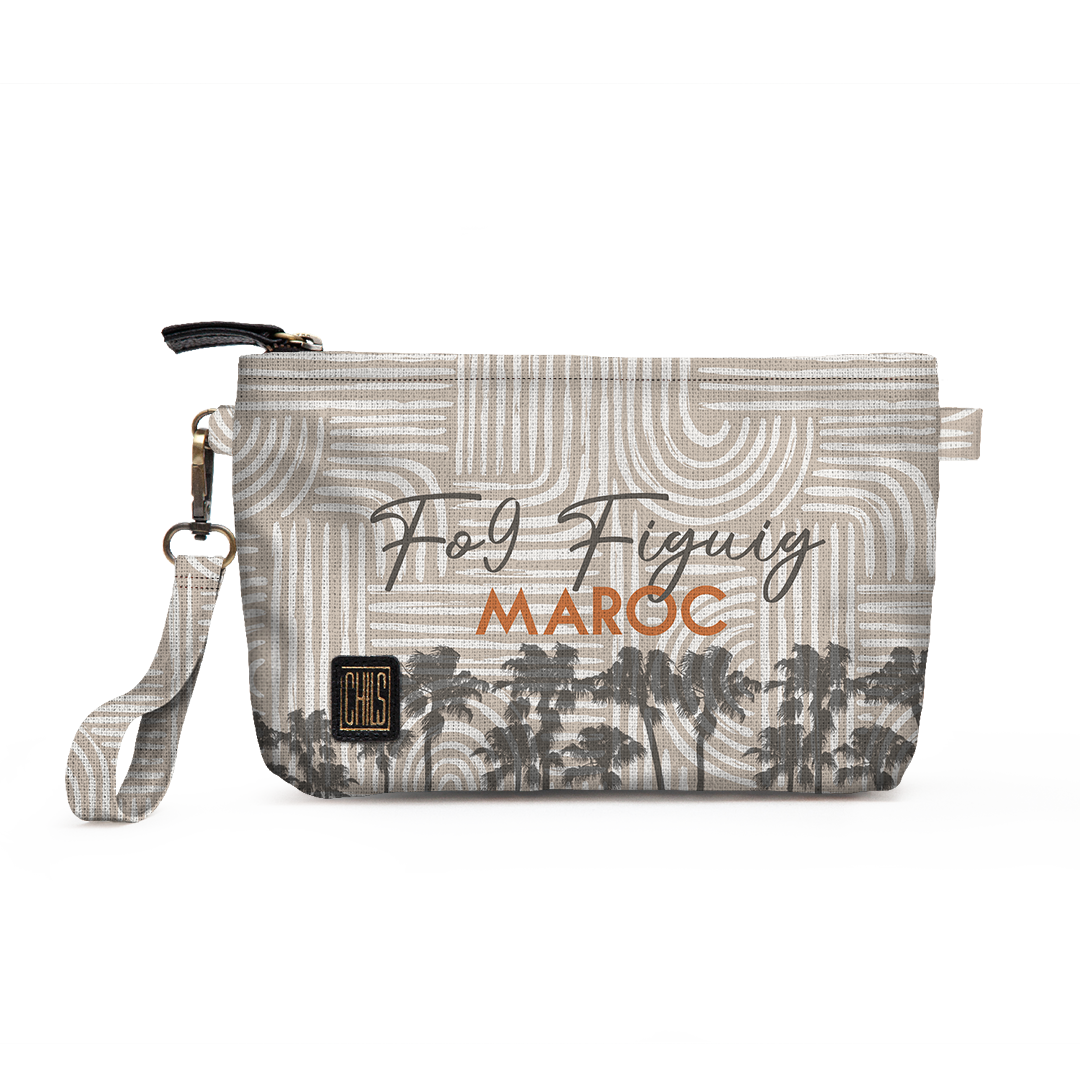 Trousse Vanity | Collection Muted Tones | Courbes Subtiles – Fo9 Figuig