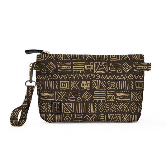 Trousse Vanity | Collection African Ethnic | Bogolan Bicolore